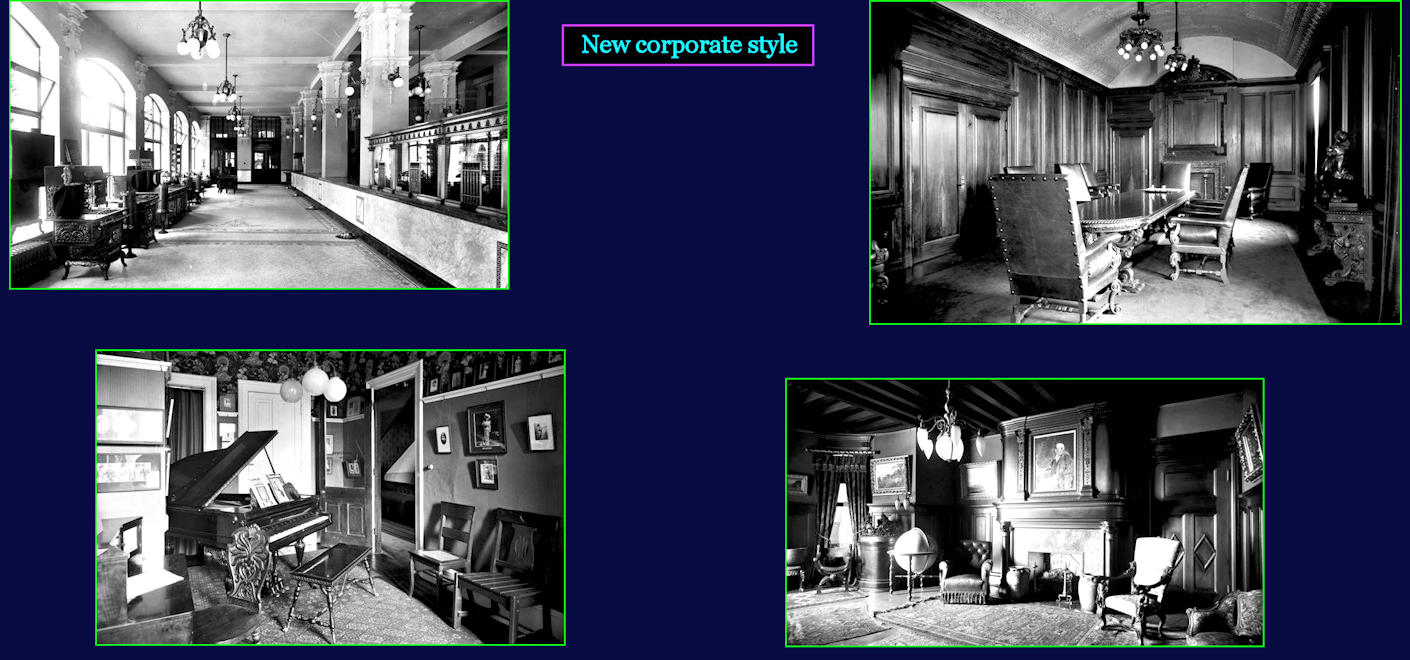 Business interiors, 1910